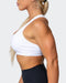 musclenation Sports Bra Flex Bra - White