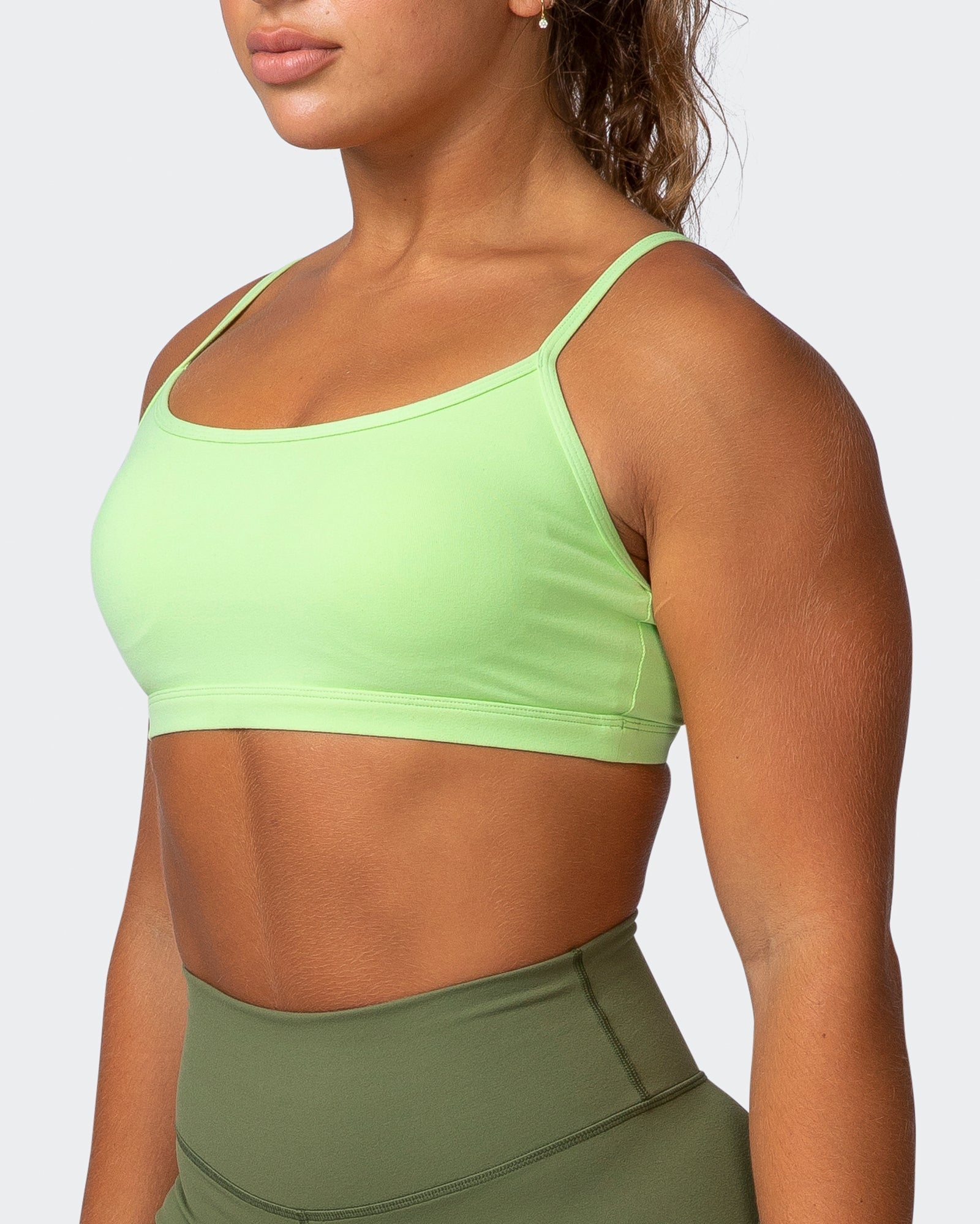 musclenation Sports Bra FUNCTION BRA Lime Flash