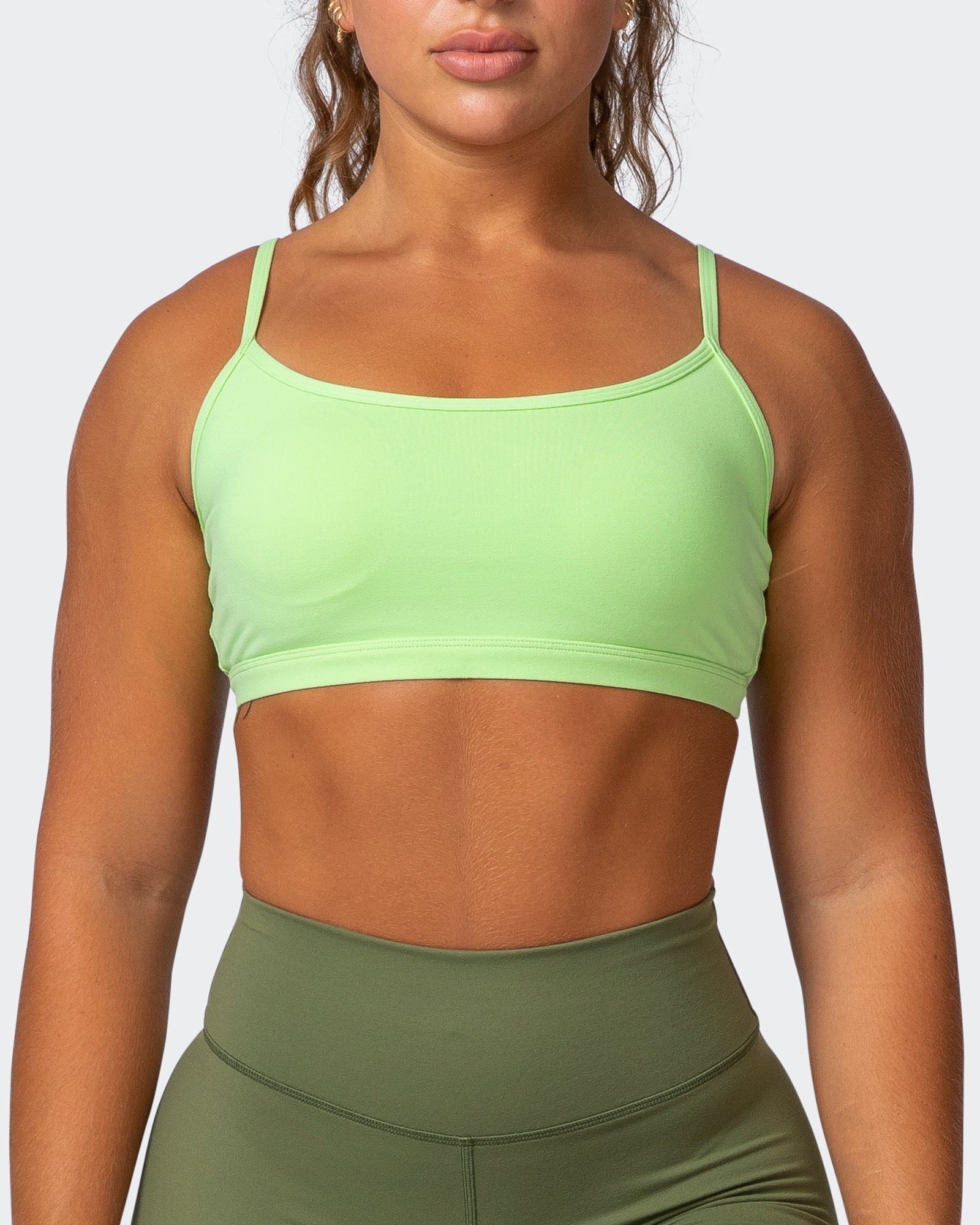 musclenation Sports Bra FUNCTION BRA Lime Flash