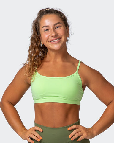 musclenation Sports Bra FUNCTION BRA Lime Flash