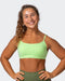 musclenation Sports Bra FUNCTION BRA Lime Flash