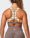 musclenation Sports Bra SIZZLE BRA Checked Out Print