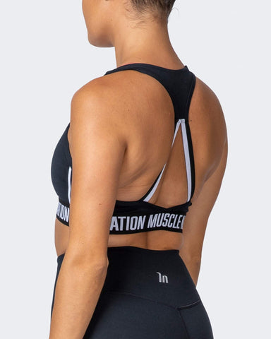 musclenation Sports Bra VITAL BRA Black