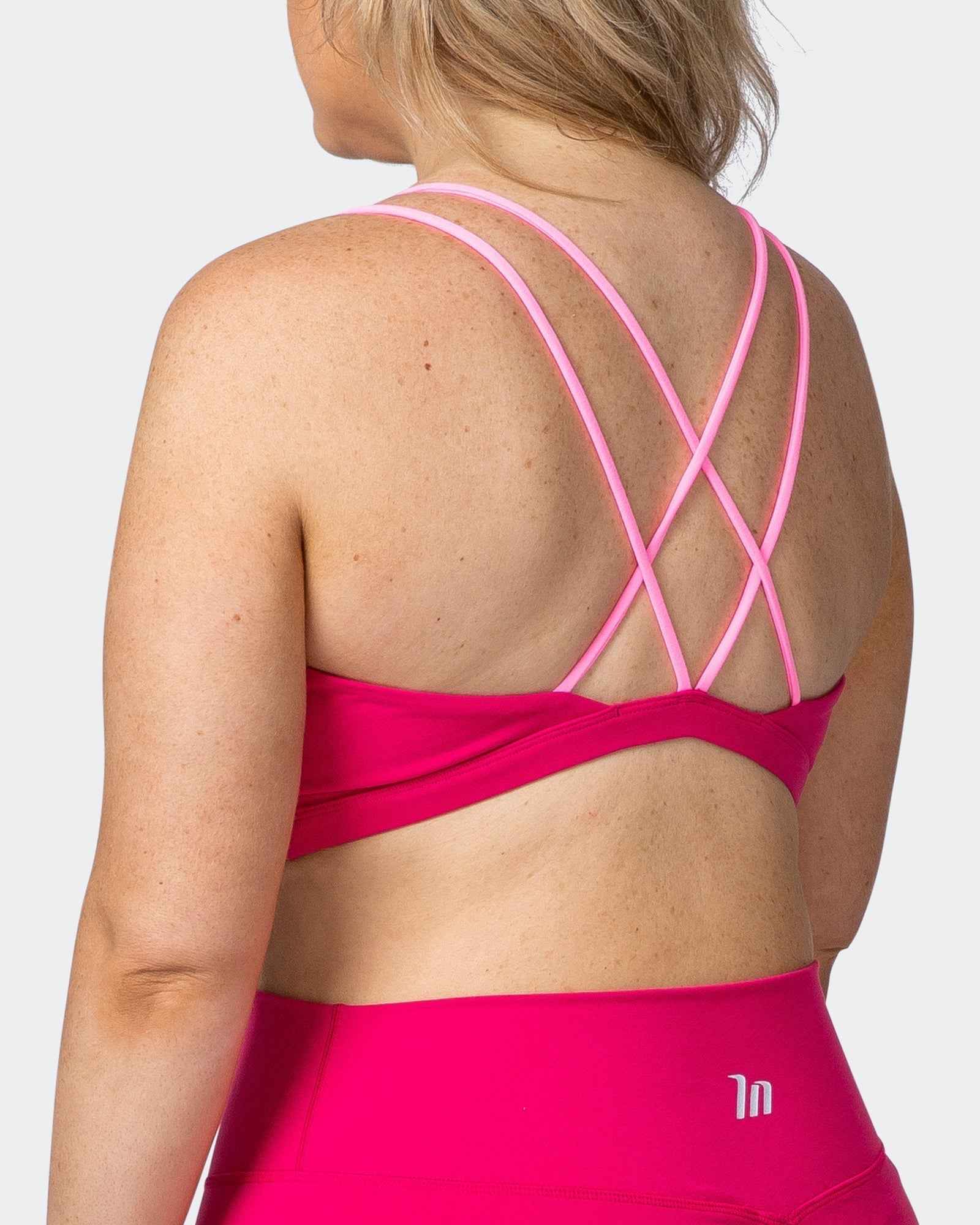 musclenation Sports Bra WHIRLWIND BRALETTE Pink Punch
