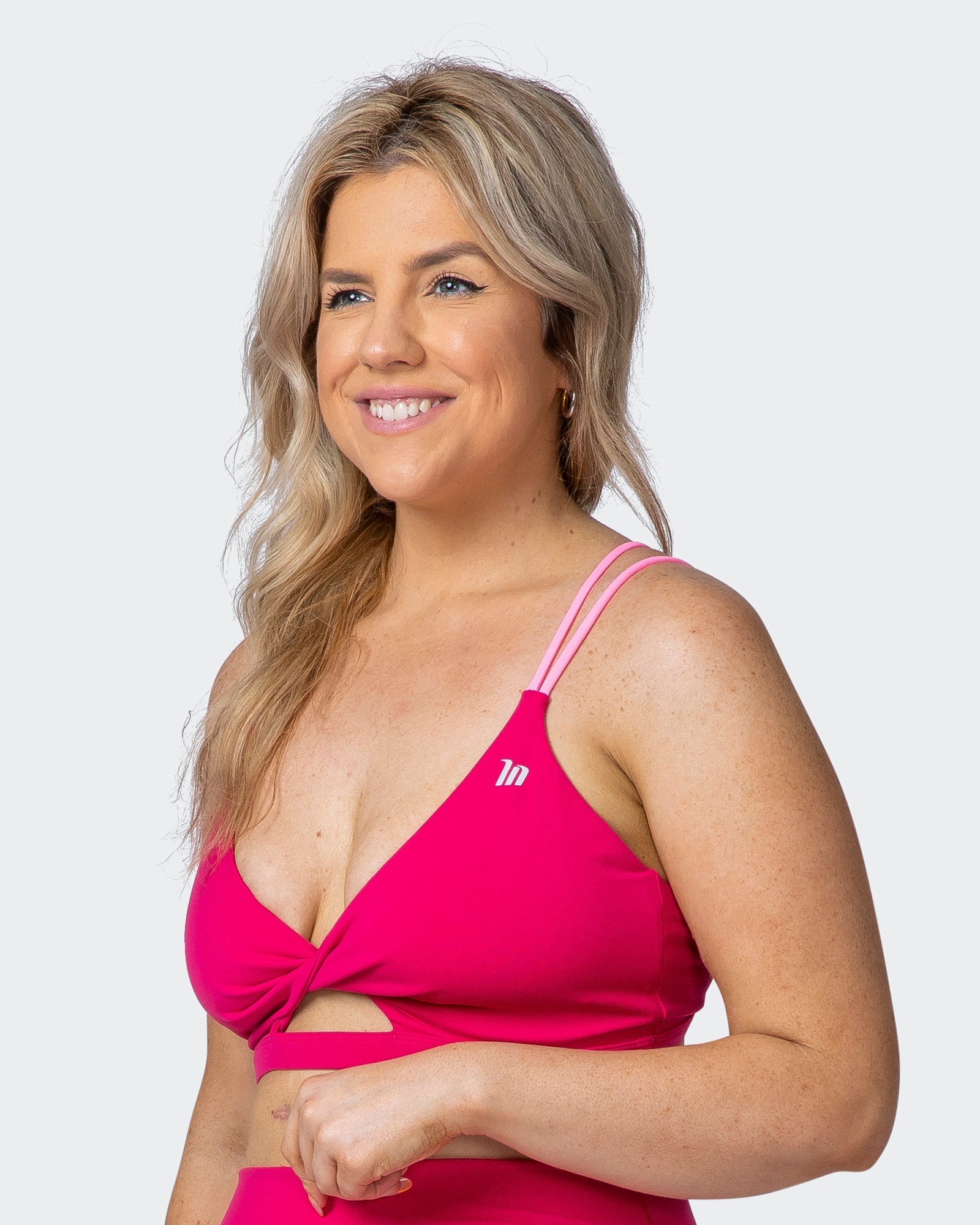 musclenation Sports Bra WHIRLWIND BRALETTE Pink Punch