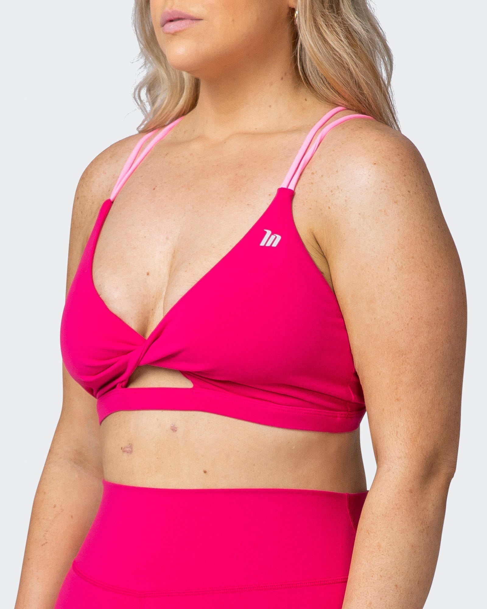 musclenation Sports Bra WHIRLWIND BRALETTE Pink Punch