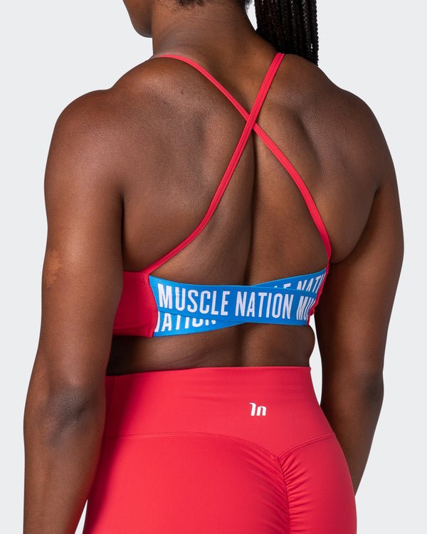 musclenation Sports Bras Advantage Bralette - Poppy