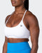 musclenation Sports Bras Advantage Bralette - White