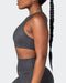 musclenation Sports Bras All Rounder Bra - Monochrome Check Print
