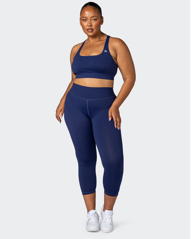 musclenation Sports Bras Brace Yourself Bra - Ink