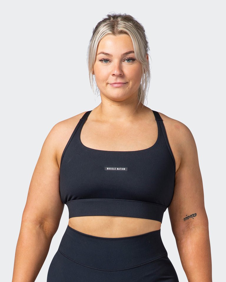 musclenation Sports Bras Condition Bra Black