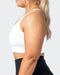 musclenation Sports Bras Condition Bra White