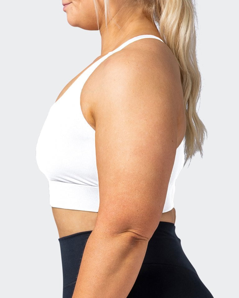 musclenation Sports Bras Condition Bra White