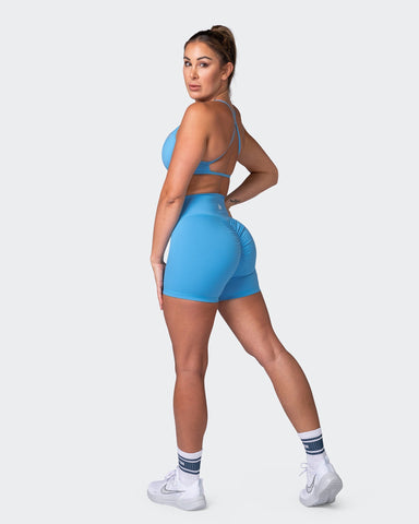 musclenation Sports Bras Essence Bralette - Ibiza Blue