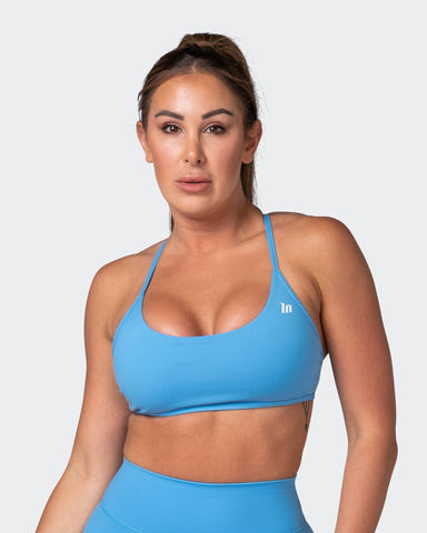 musclenation Sports Bras Essence Bralette - Ibiza Blue