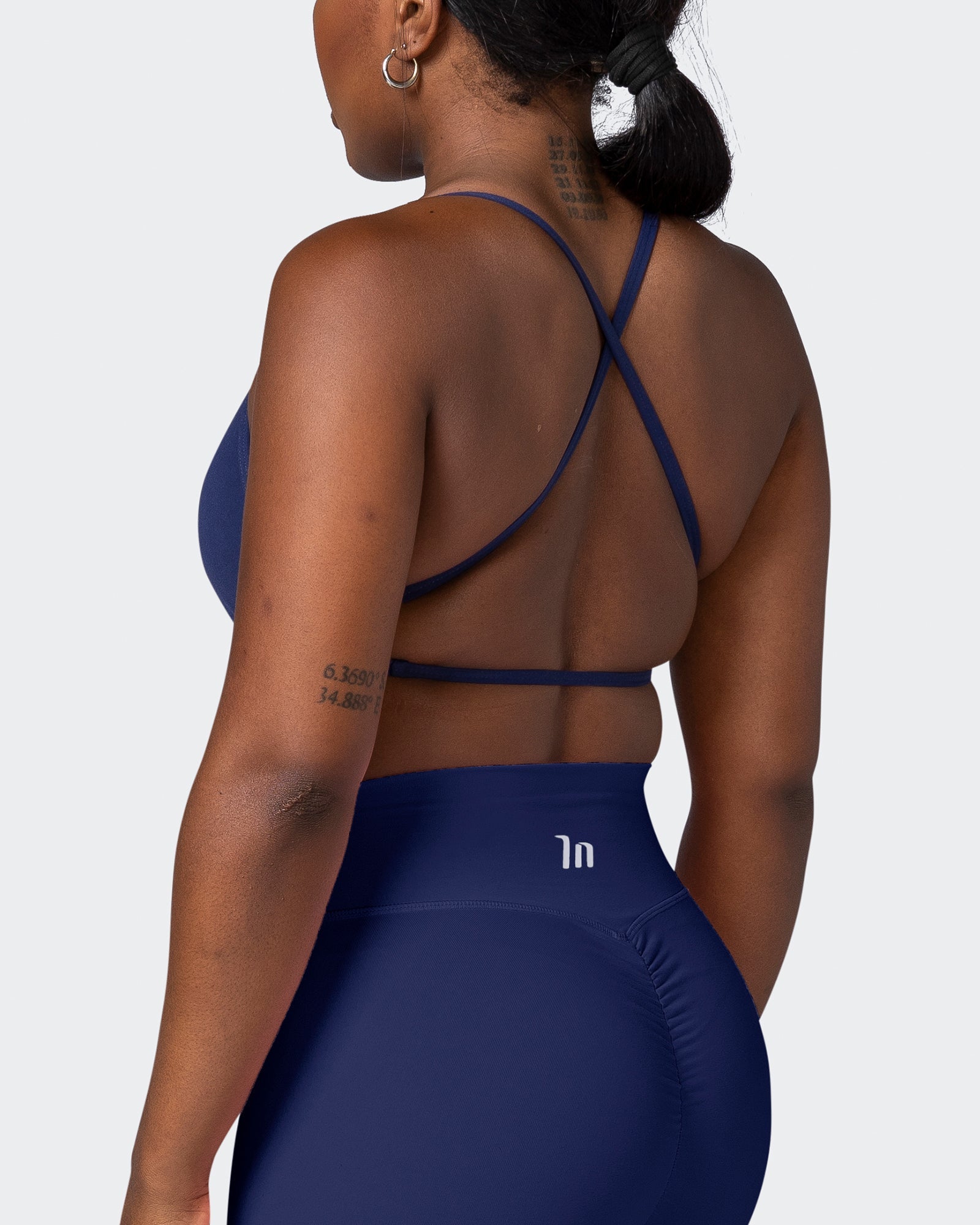 musclenation Sports Bras Essence Bralette - Ink