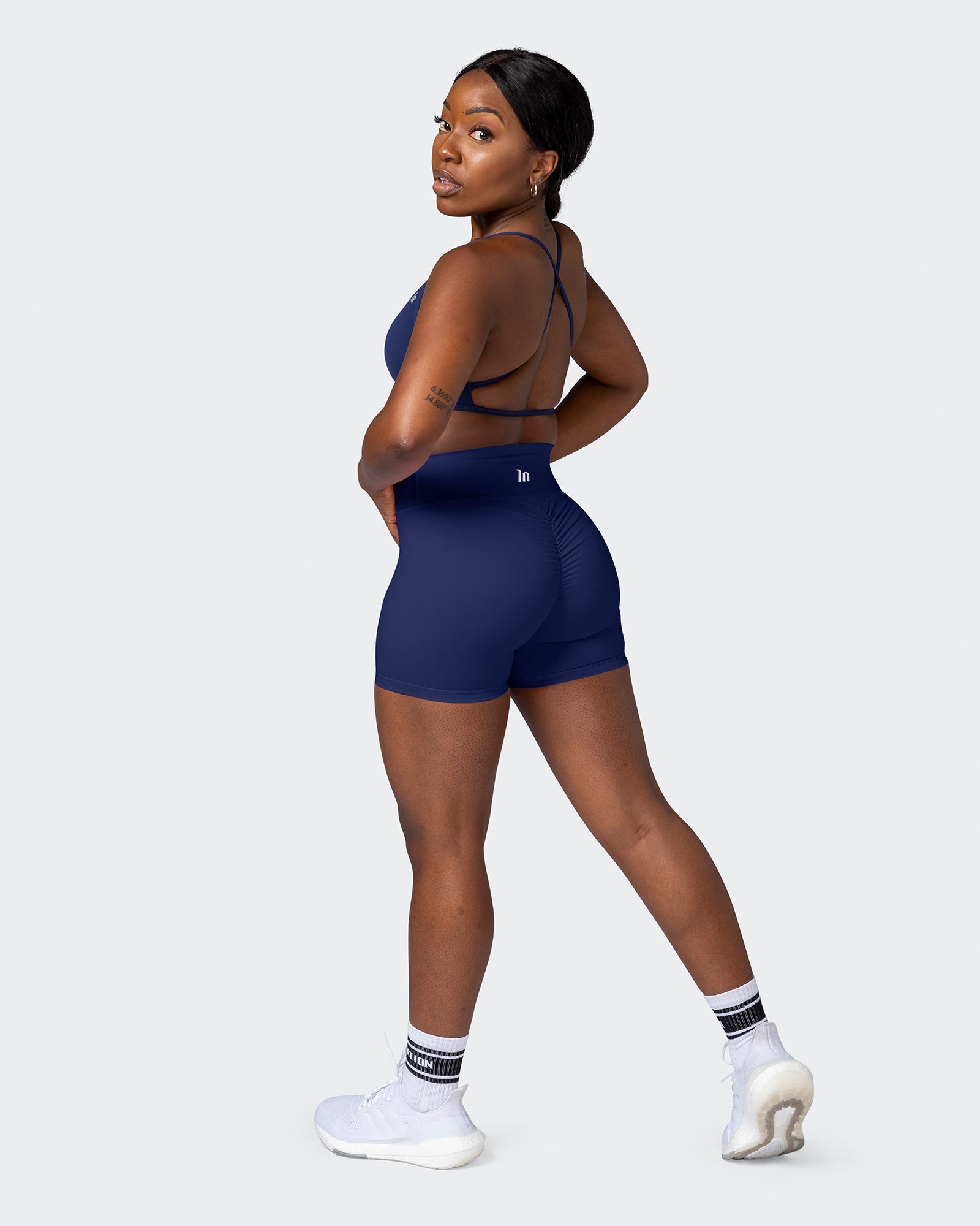 musclenation Sports Bras Essence Bralette - Ink