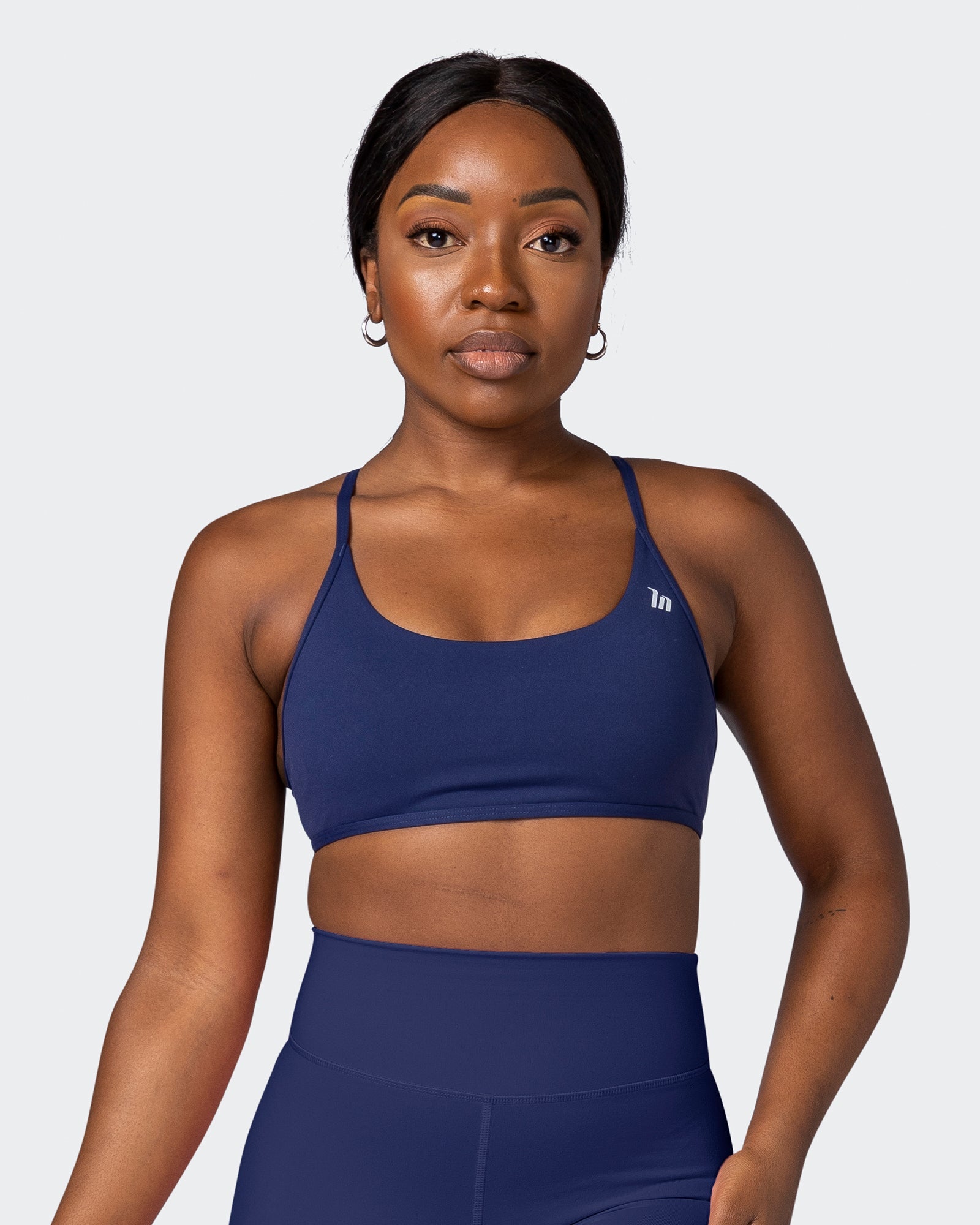 musclenation Sports Bras Essence Bralette - Ink