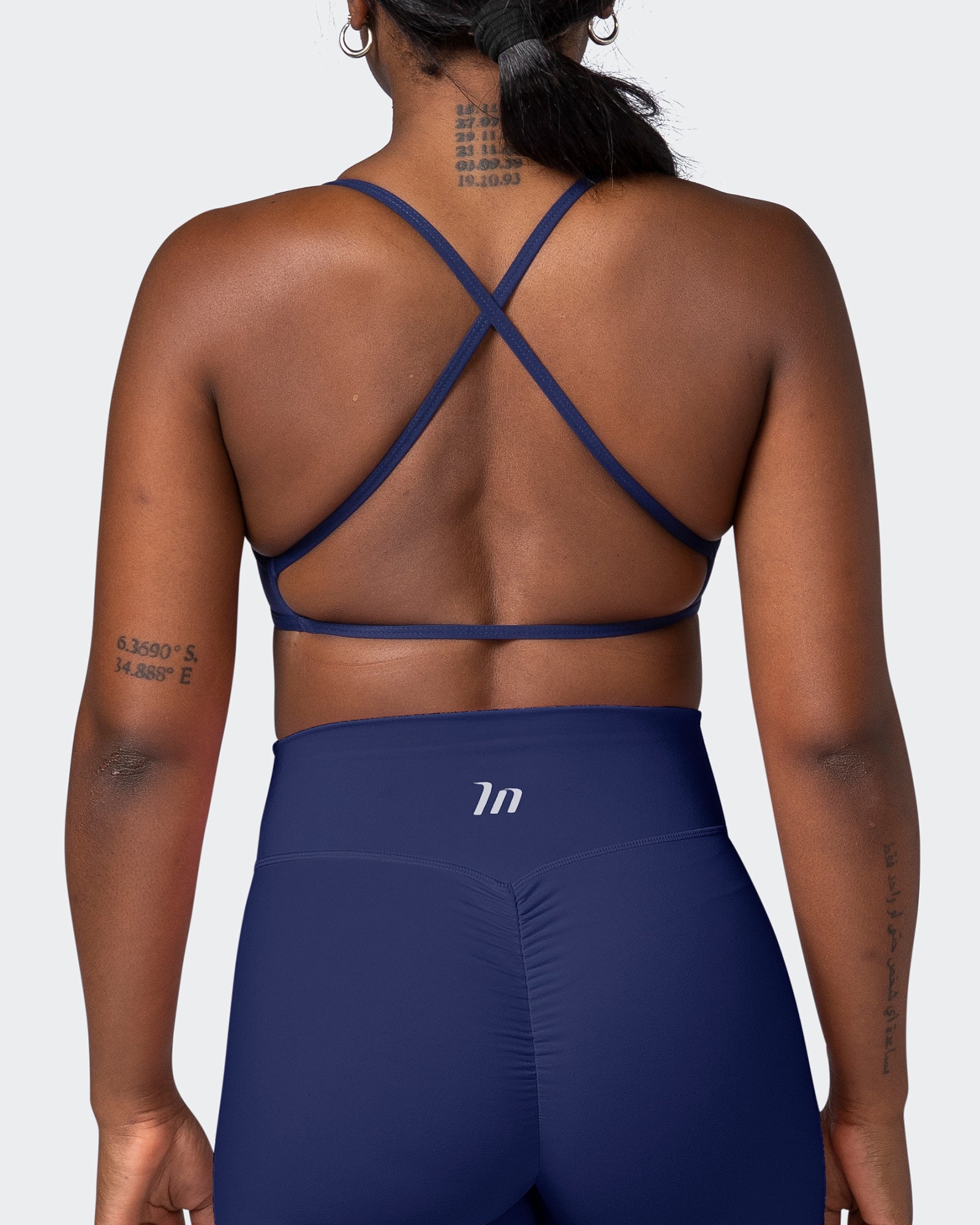 musclenation Sports Bras Essence Bralette - Ink