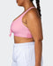musclenation Sports Bras Exceptional Bra - Strawberry Pink