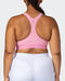 musclenation Sports Bras Exceptional Bra - Strawberry Pink
