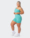 musclenation Sports Bras Level Up Bralette Cascade Houndstooth Print