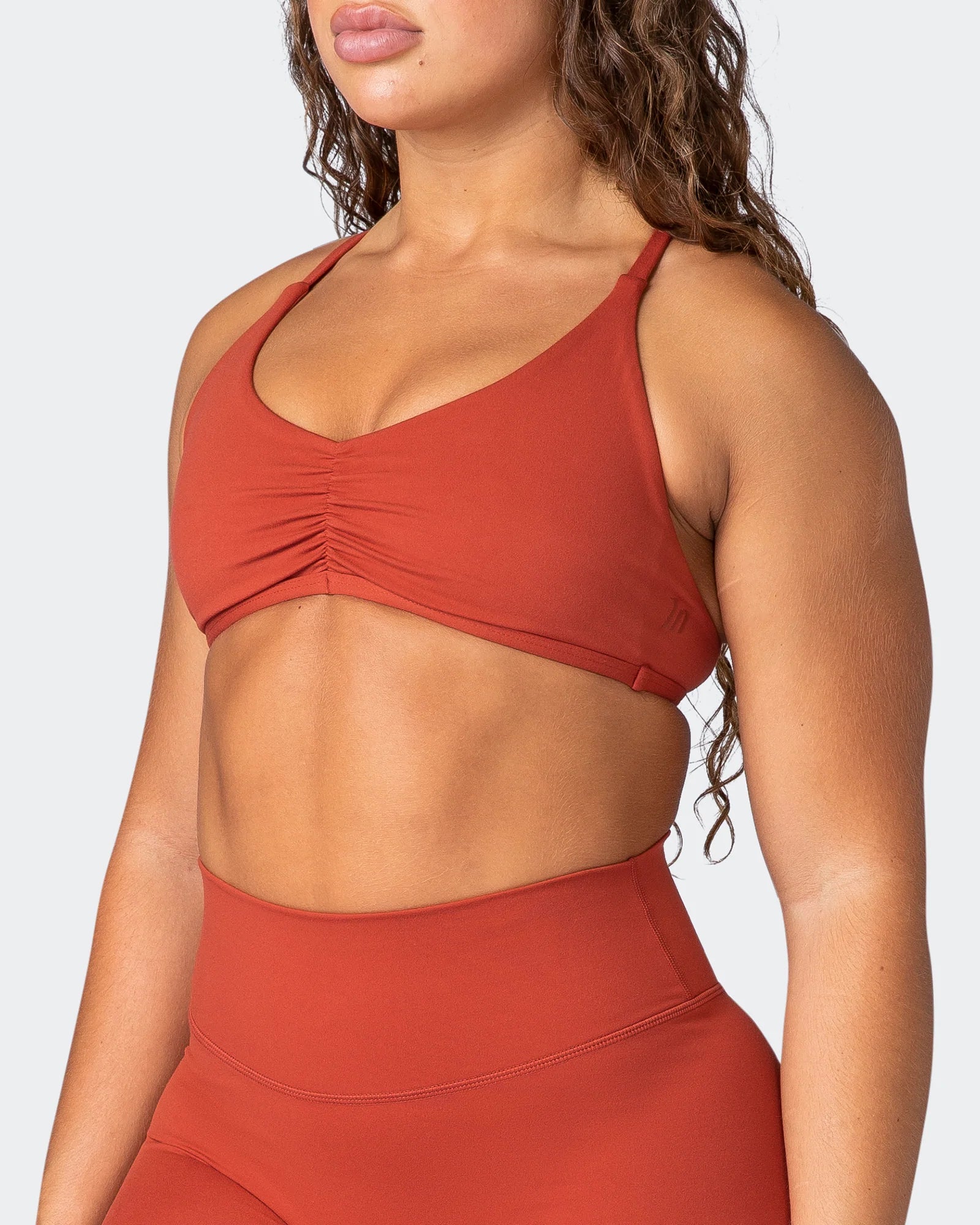 musclenation Sports Bras Millie Bralette - Burnt Orange