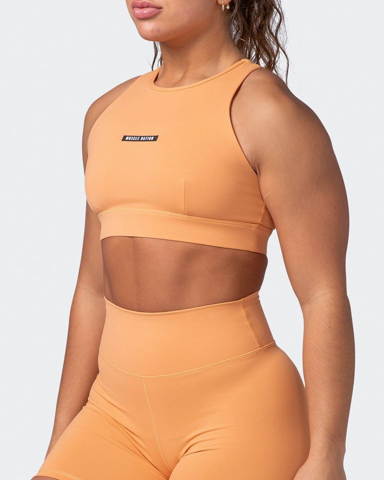 musclenation Sports Bras Step Up Bra Apricot