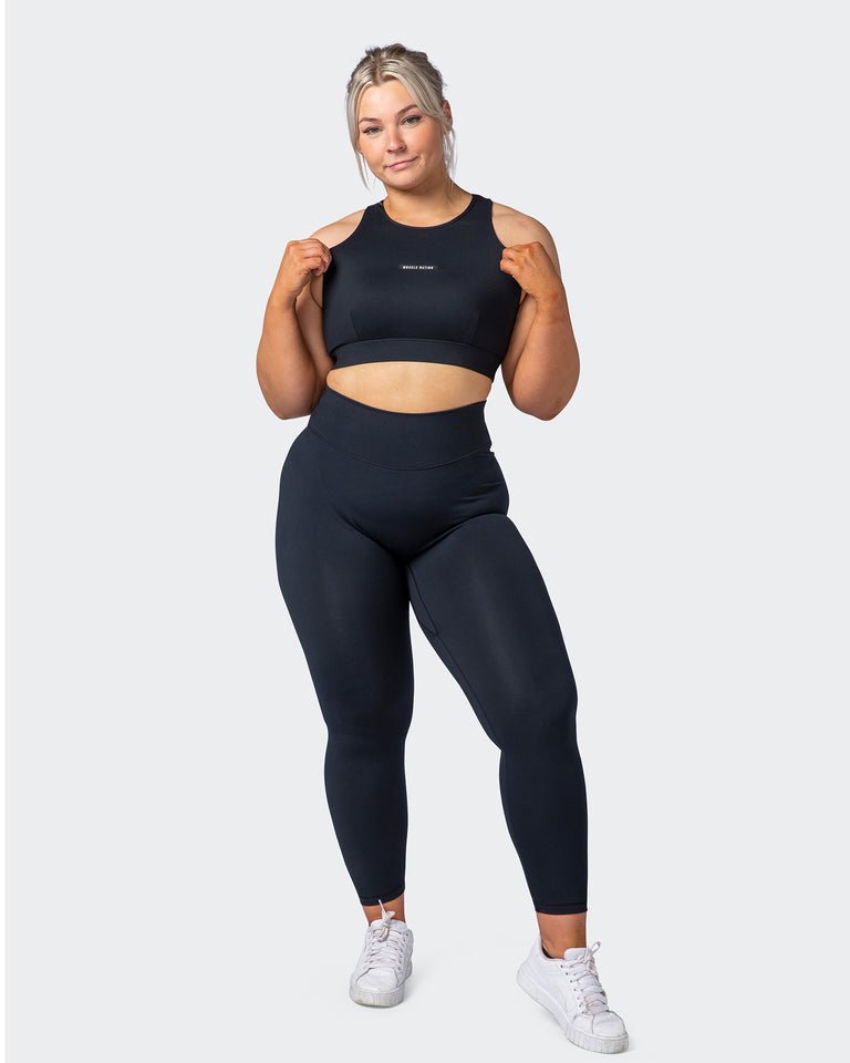 musclenation Sports Bras Step Up Bra Black