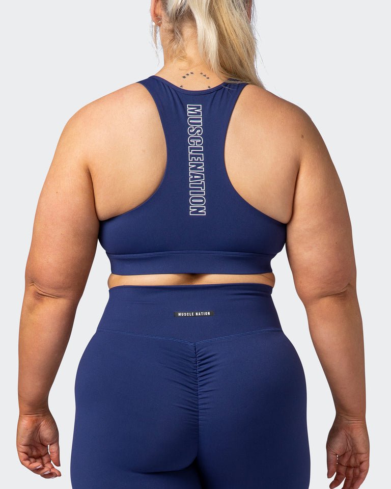 musclenation Sports Bras Step Up Bra Ink