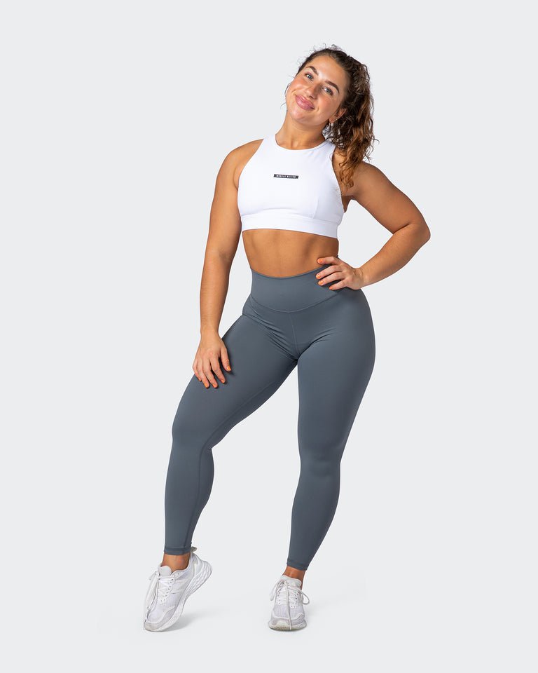 musclenation Sports Bras Step Up Bra White