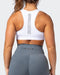 musclenation Sports Bras Step Up Bra White