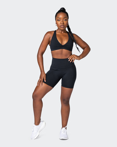 musclenation Sports Bras Stride Bralette - Black