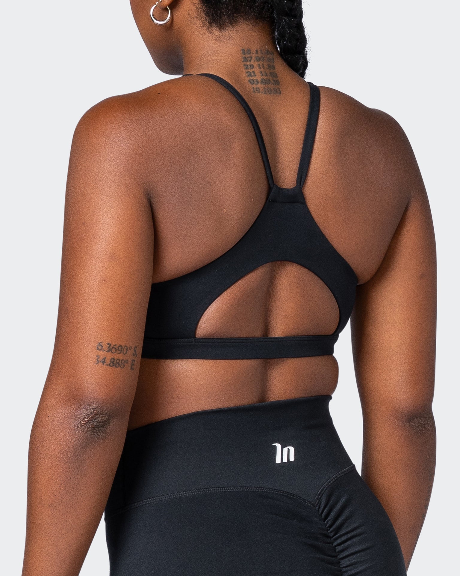 musclenation Sports Bras Stride Bralette - Black