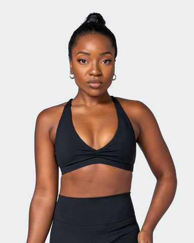 musclenation Sports Bras Stride Bralette - Black