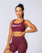 musclenation Strike Bra - Wine