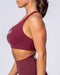 musclenation Strike Bra - Wine