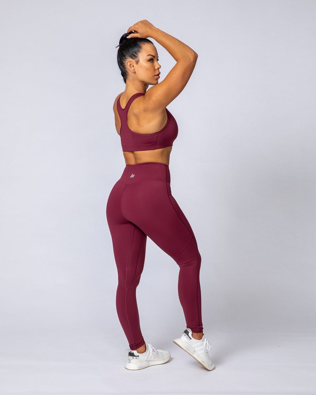 musclenation Strike Bra - Wine