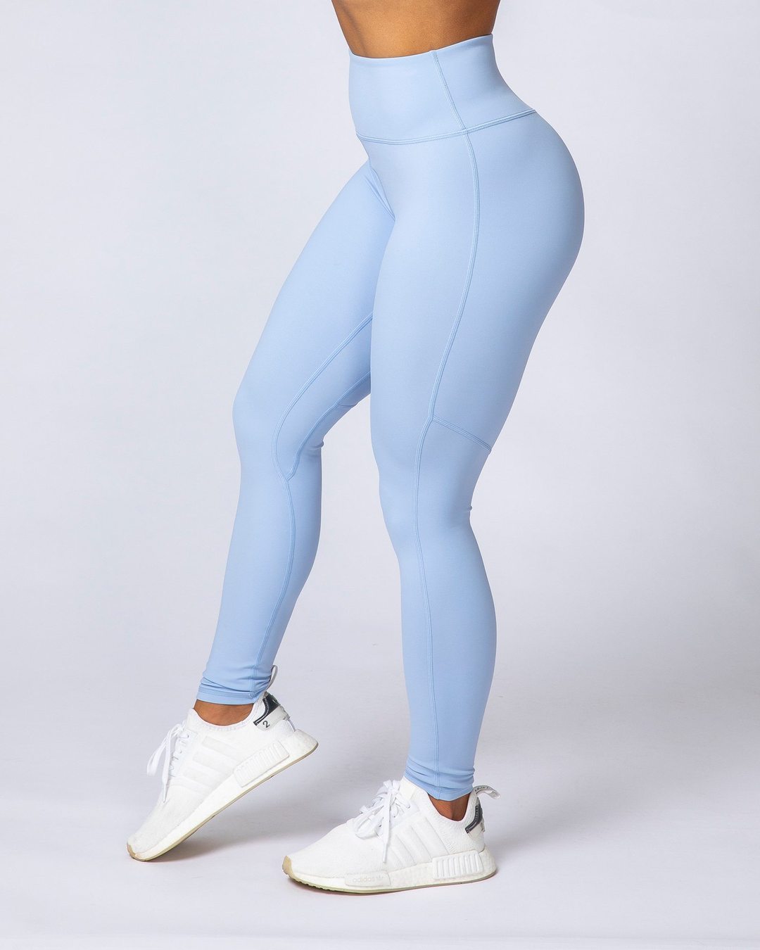musclenation Superior Squat Full Length Leggings - Cashmere Blue