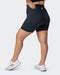 musclenation SUPERIOR SQUAT POCKET BIKE SHORTS Black