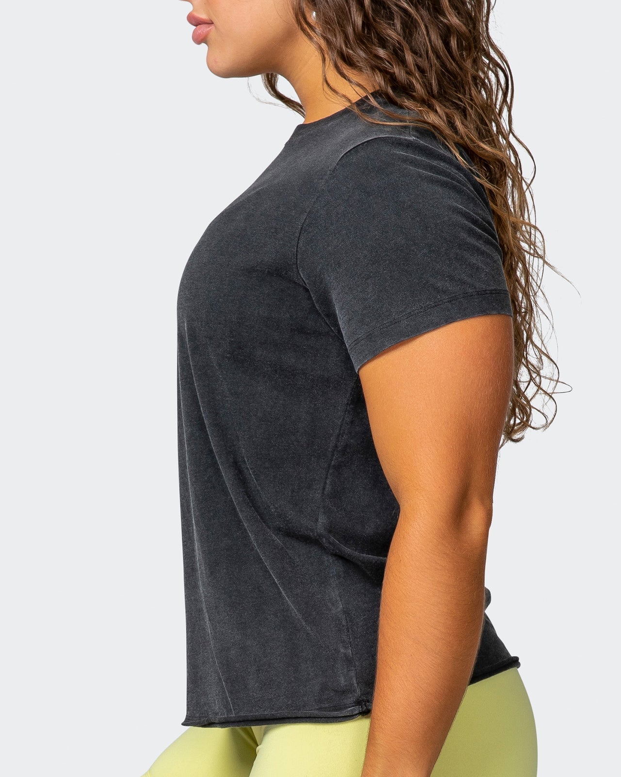 musclenation T-Shirts Maximise Regular Fit Vintage Tee - Washed Black