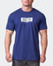 musclenation T-Shirts SLASH TEE Dark Cobalt