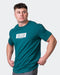 musclenation T-Shirts SLASH TEE Deep Teal