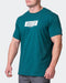 musclenation T-Shirts SLASH TEE Deep Teal