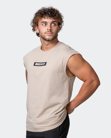 musclenation T-Shirts SLEEVELESS TEE Bone