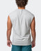 musclenation T-Shirts SLEEVELESS TEE Light Grey Marl