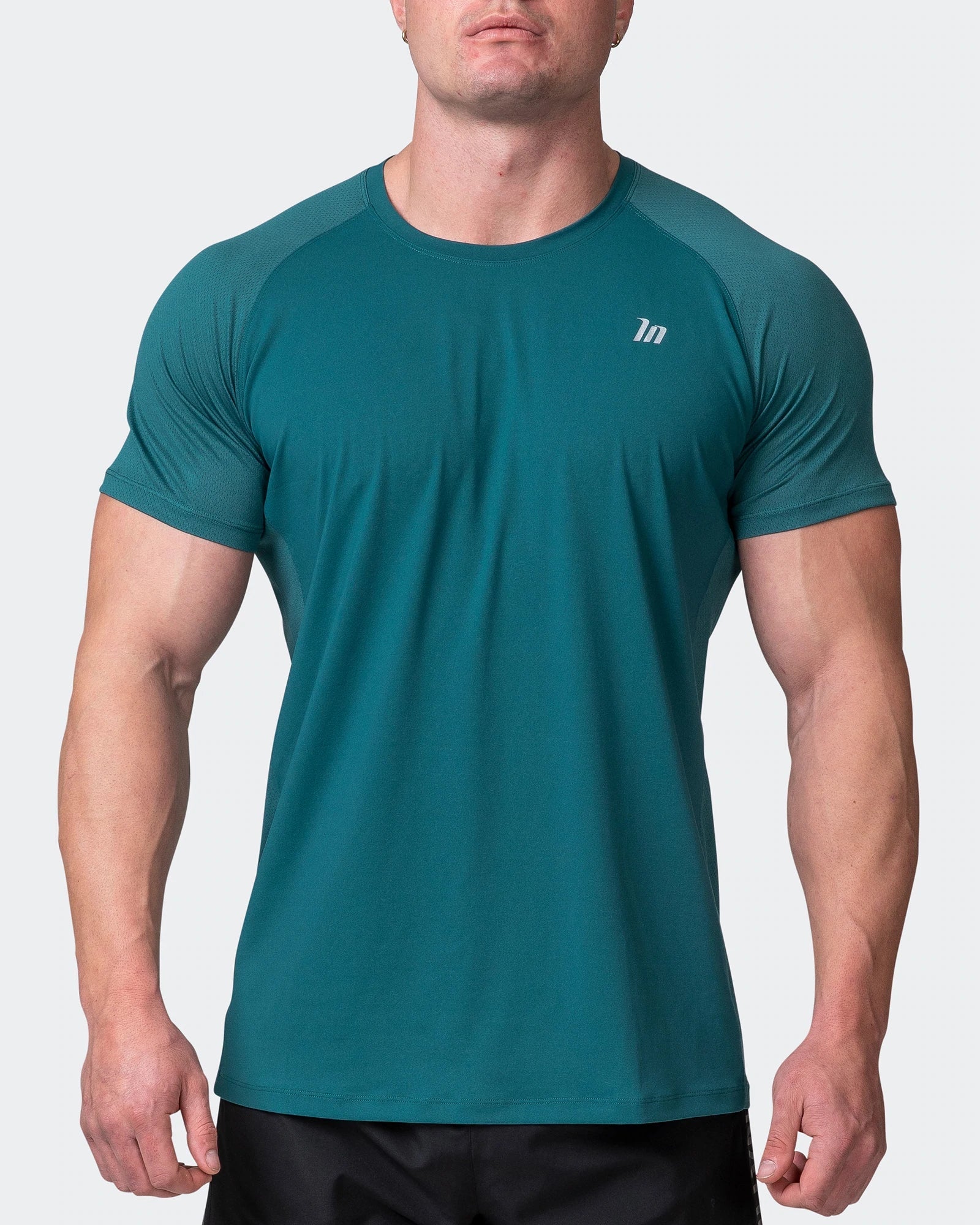 musclenation T-Shirts VENTILATION TEE Deep Teal