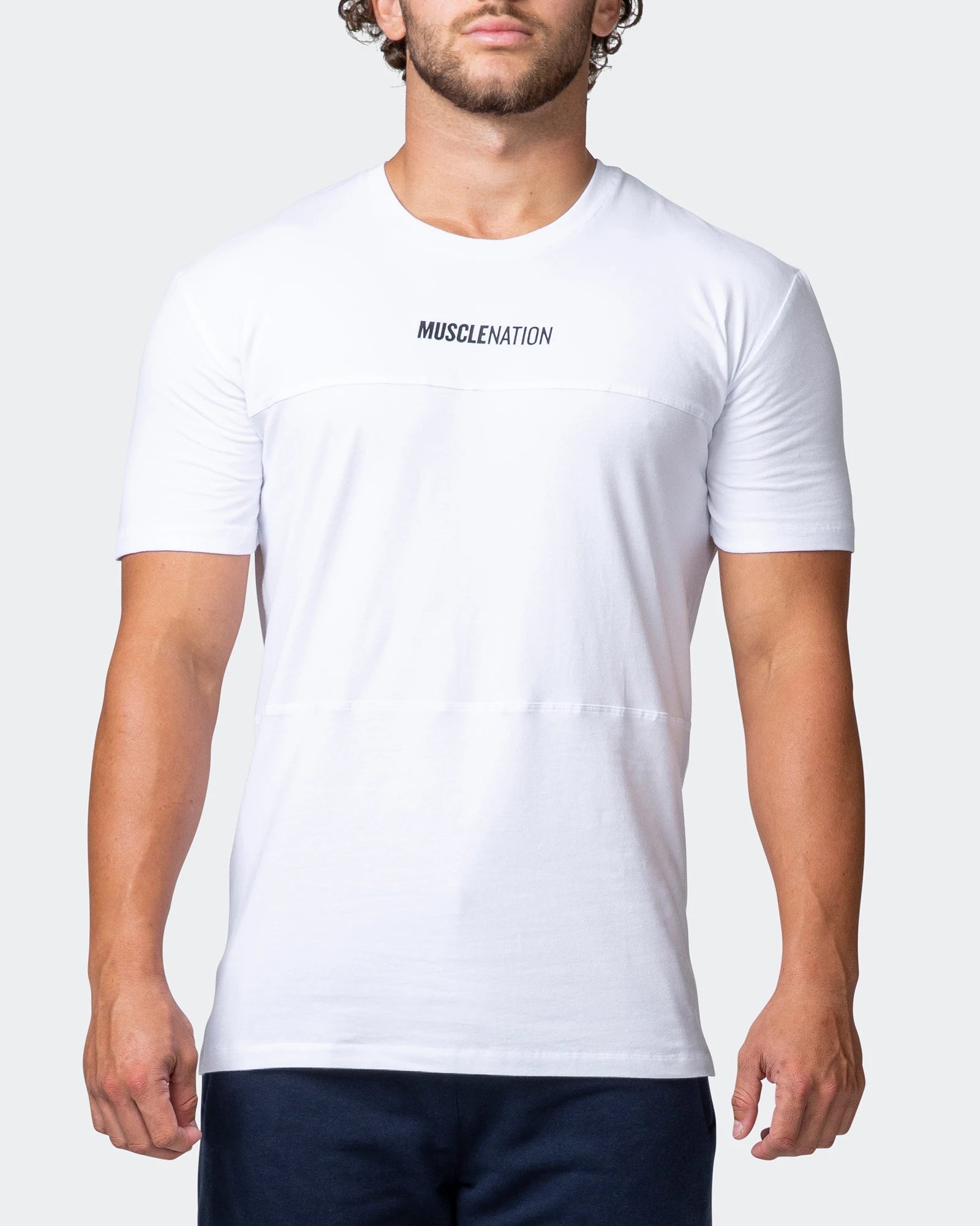 musclenation T-Shirts VOLT TEE White