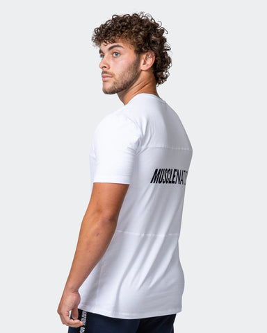musclenation T-Shirts VOLT TEE White