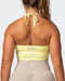 musclenation Tank SHIMMER BRA TANK COMBO Lemon Fizz